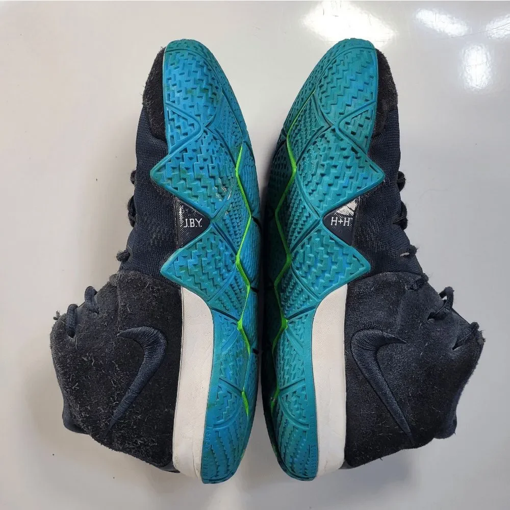 Nike Kyrie 4 Obsidian Basketball Shoes Sneakers‎ Youth 6Y AA2897-401